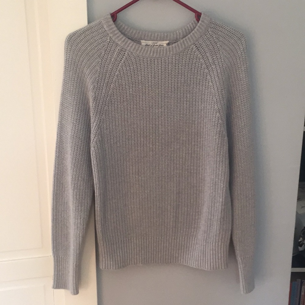 H&M Grey Crew Neck Sweater